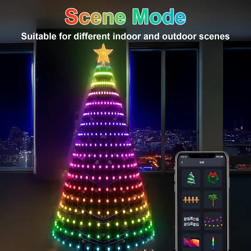 PineDazzle™ Smart Christmas Tree Lights — Change Your Tree From Your Phone