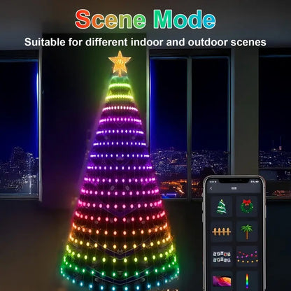 PineDazzle™ Smart Christmas Tree Lights — Change Your Tree From Your Phone